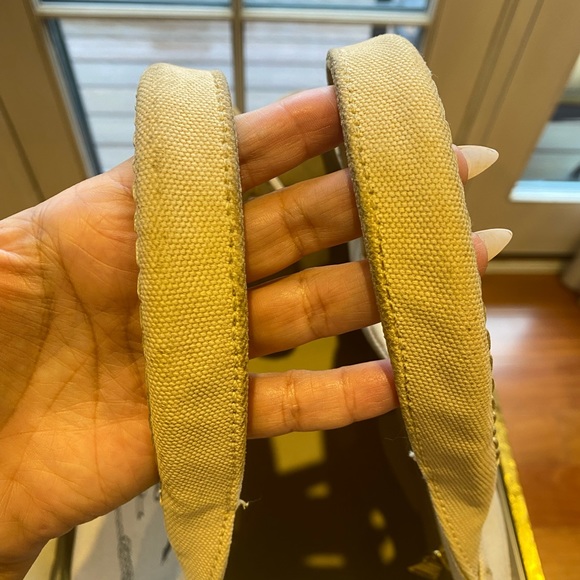 Authentic Prada Canapa Corda Large Tote with original box, and certificate. - Picture 9 of 16